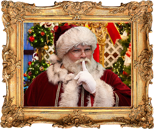 santa painting